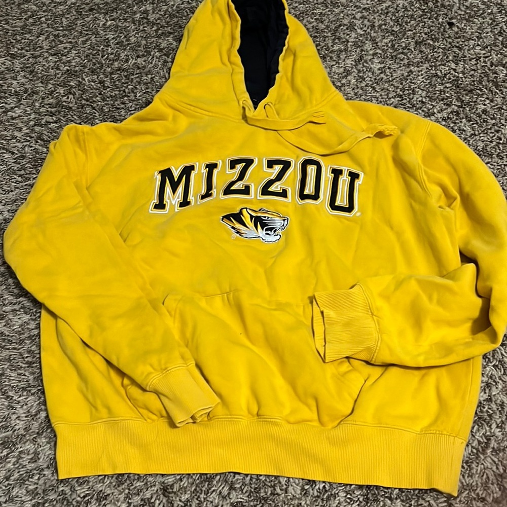 Yellow Mizzou hoodie